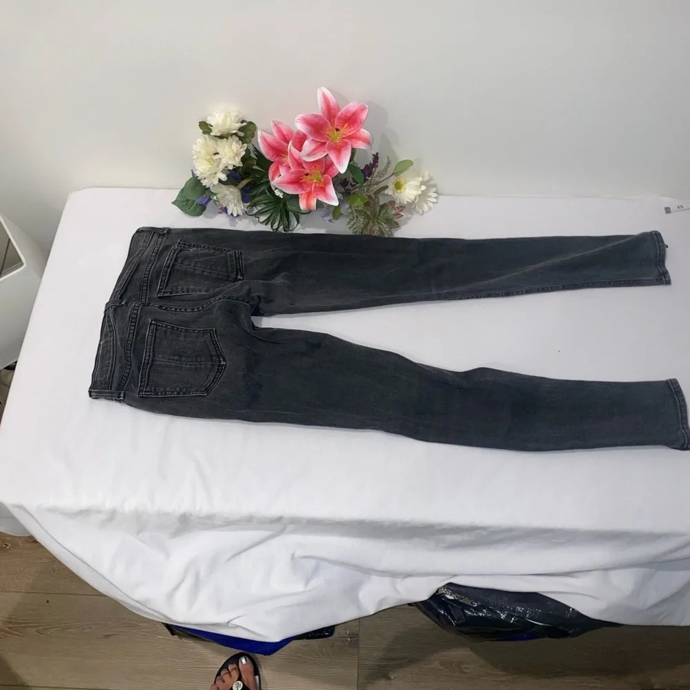 rag & bone Charcoal Skinny Jeans - Picture 5 of 6